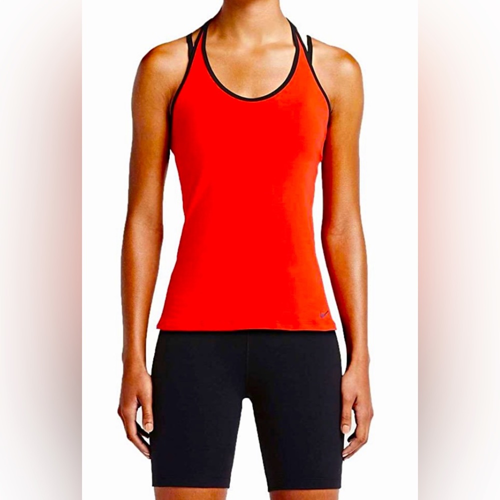 Red Nike Dri-FIT tank small